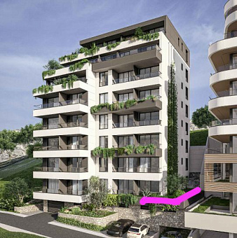 New Development Budva, Gospoština – 68 m² Two-Bedroom Apartment with Garage